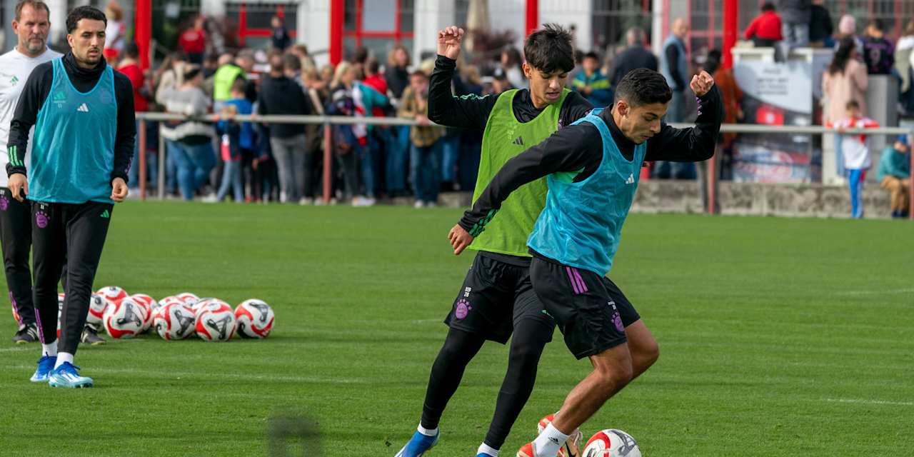 Training FC Bayern Amteure