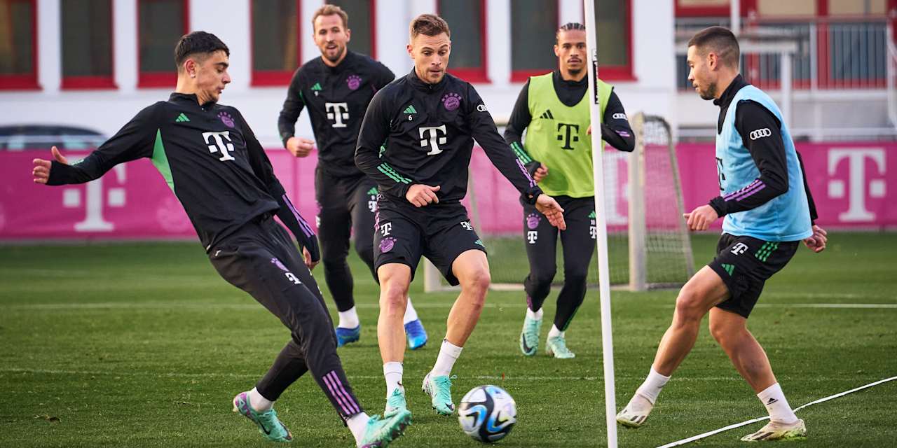 FC Bayern entrenamiento
