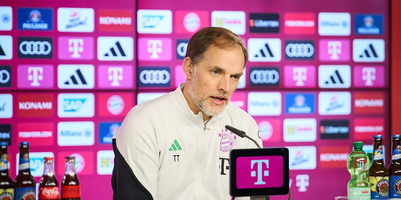 Thomas Tuchel Pressetalk FC Bayern