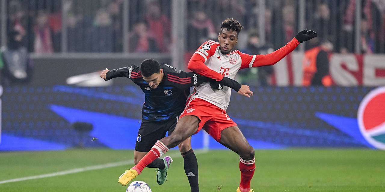 Spielszene FC Bayern - FC Kopenhagen