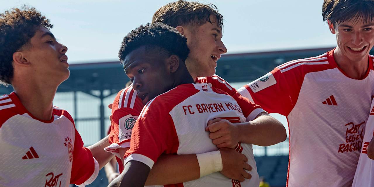 Die U17 des FC Bayern.