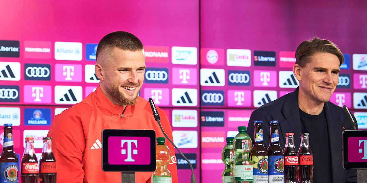 Eric Dier Bayern unveiling