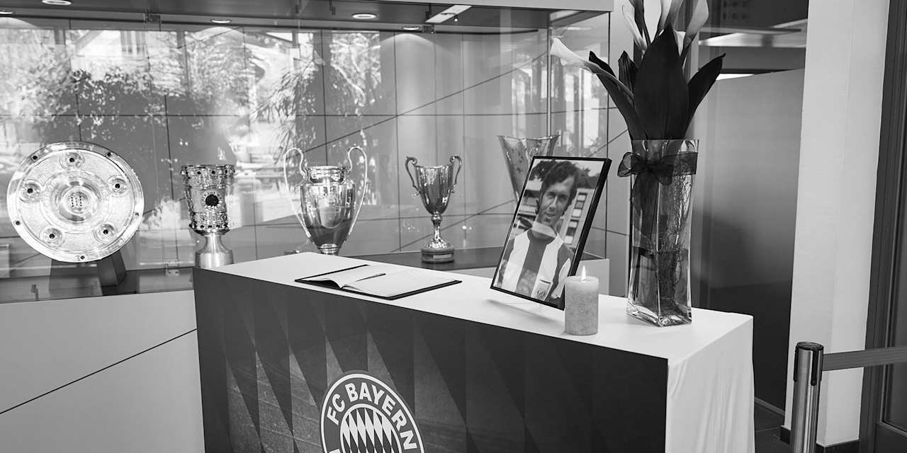 Libro condolencias FC Bayern Franz Beckenbauer