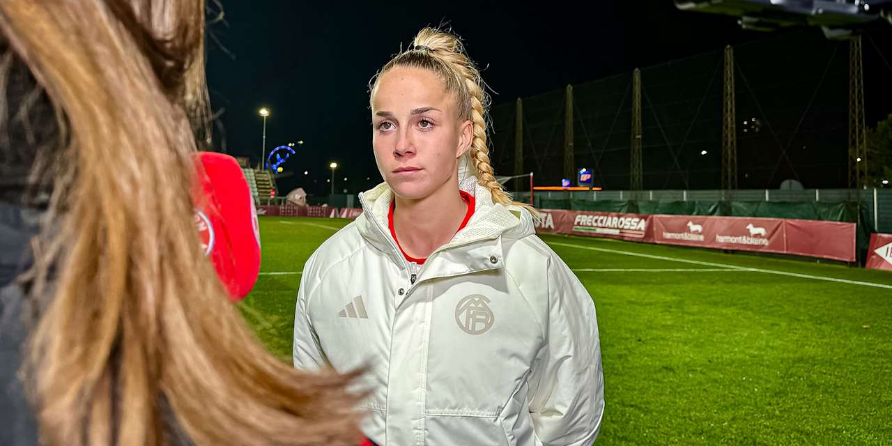 Giulia Gwinn der FC Bayern Frauen im Interview