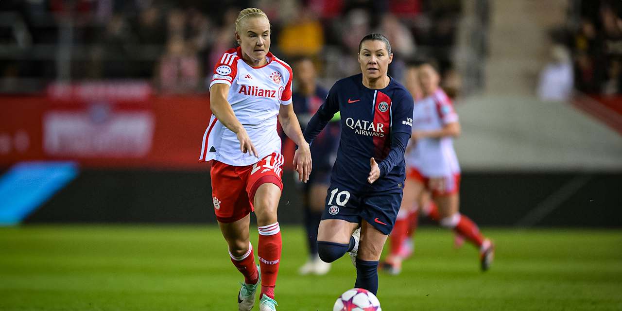 FC Bayern Frauen, Pernille Harder, Zweikampf