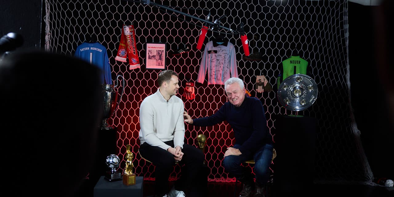 Manuel Neuer and Sepp Maier in interview