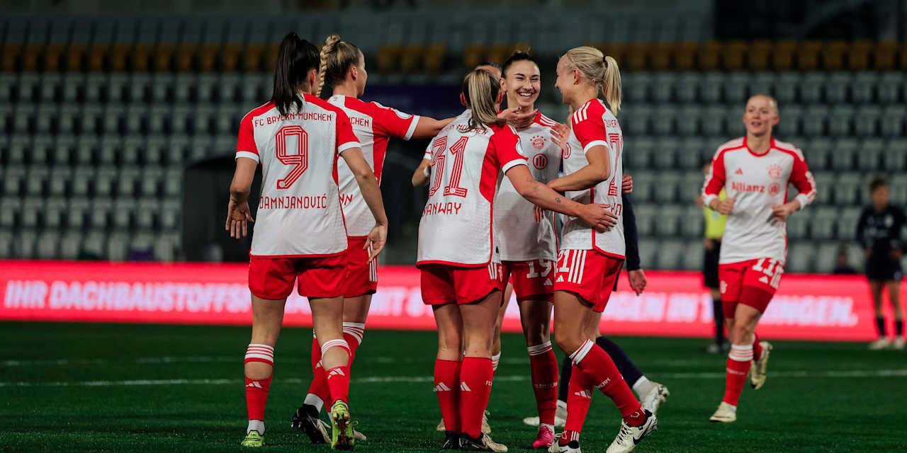 FC Bayern Women beat Carl Zeiss Jena in the DFB Cup quarter-finals