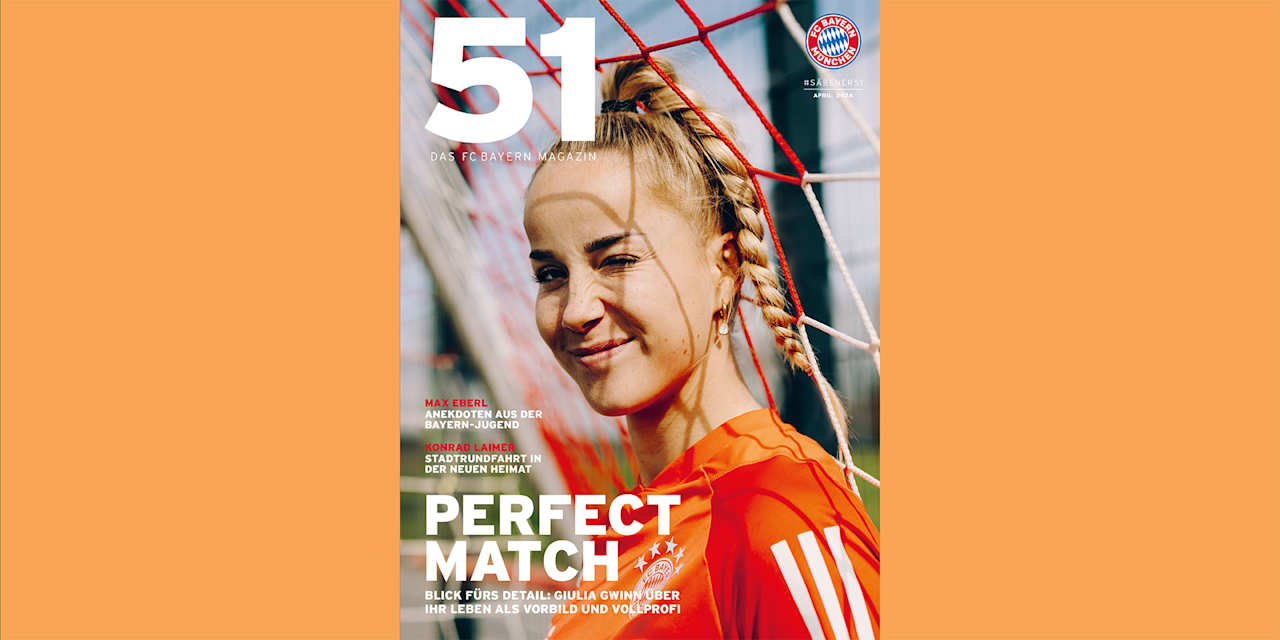 Cover des FC Bayern Magazin 51 April 2024