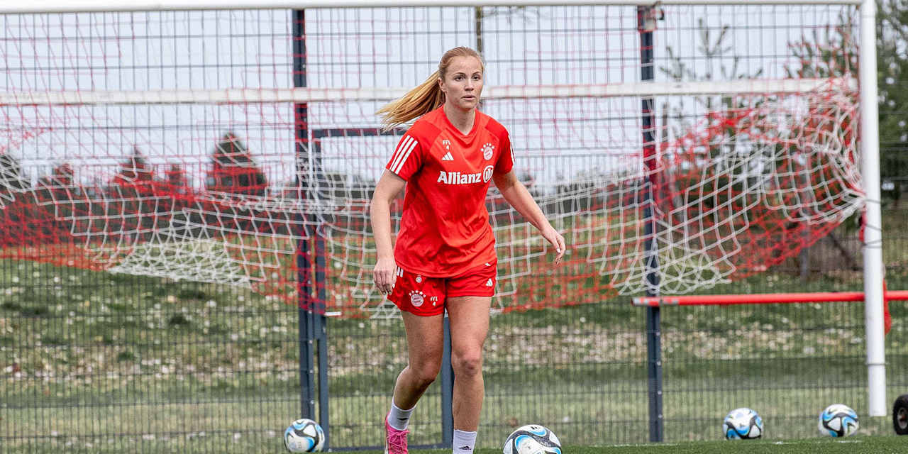 Glodis Viggosdottir von den FC Bayern Frauen