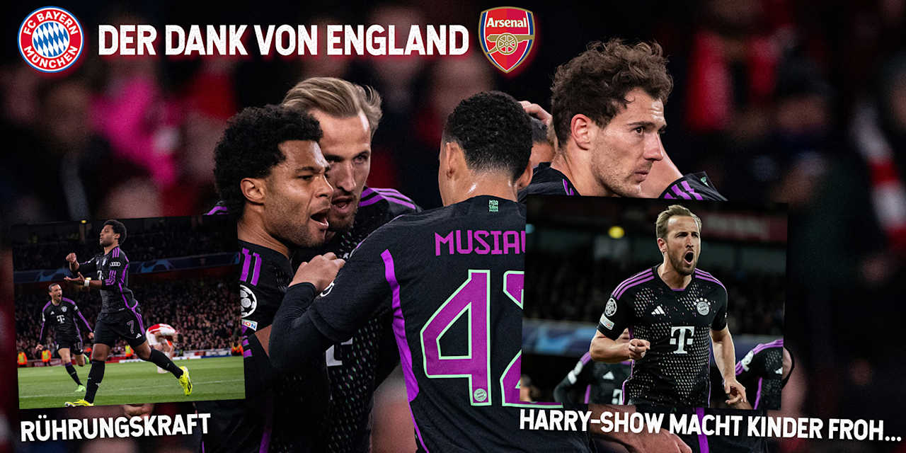 Die Schlagzeilen zum 2:2 im Champions-League-Hinspiel bei Arsenal
