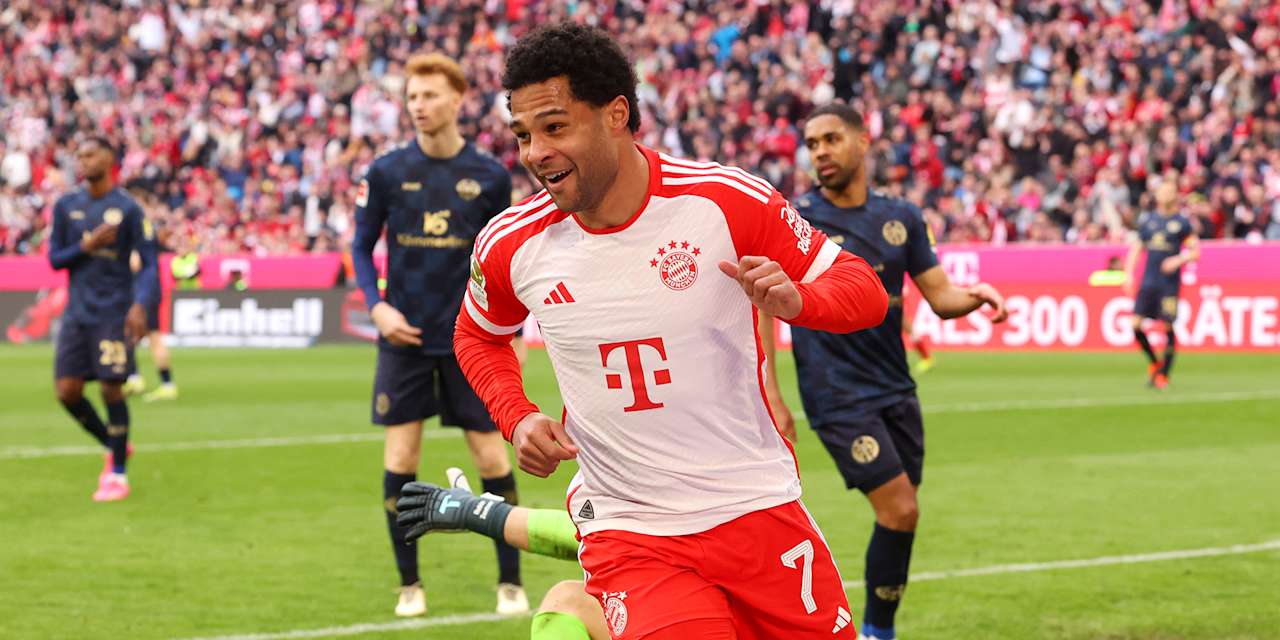 Serge Gnabry wins March 2024 Goal of the Month