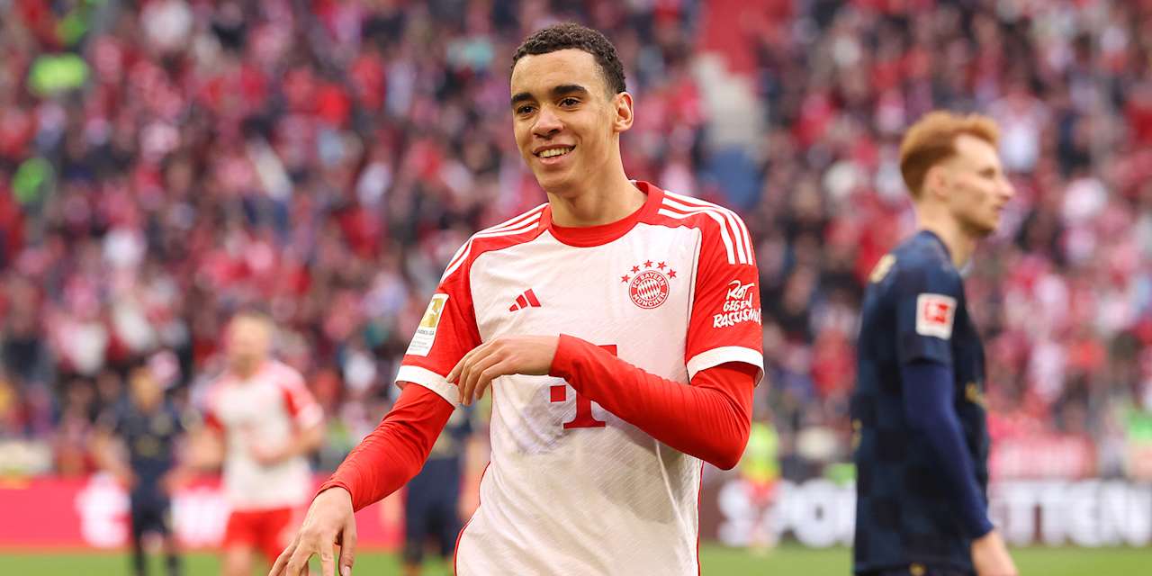 Jamal Musiala ist FC Bayern-Spieler des Monats März 2024