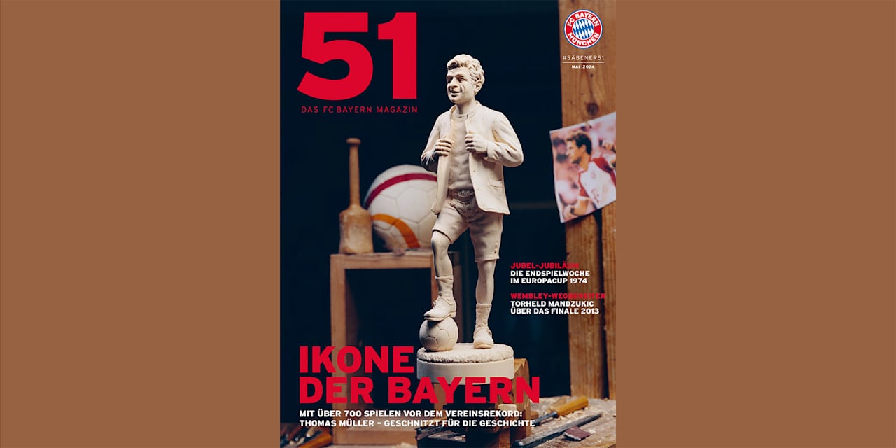 Cover des FC Bayern Magazin 51 Mai 2024