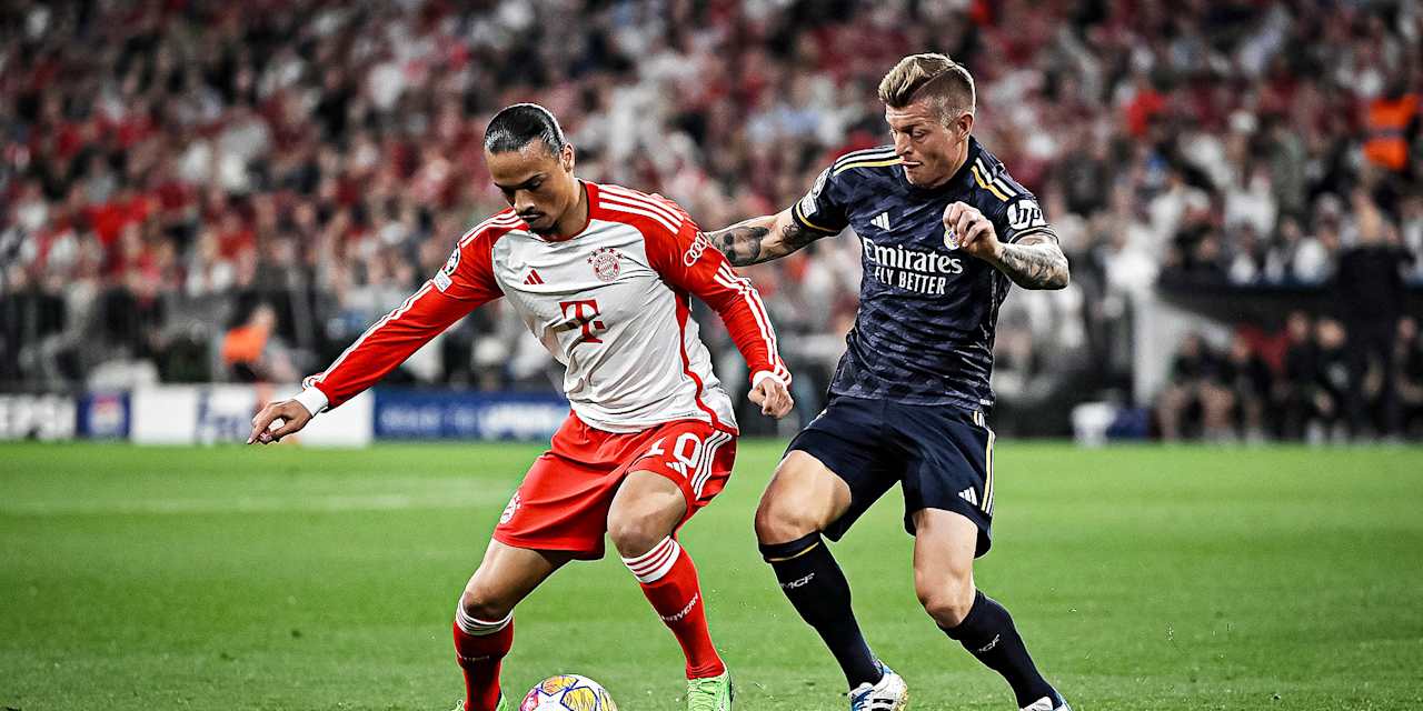 Jugada partido ida semifinales Champions League FC Bayern Real Madrid
