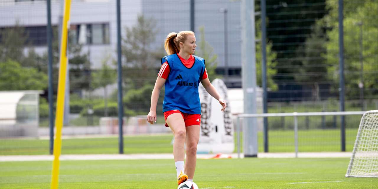 Glodis Viggosdottir von den FC Bayern Frauen