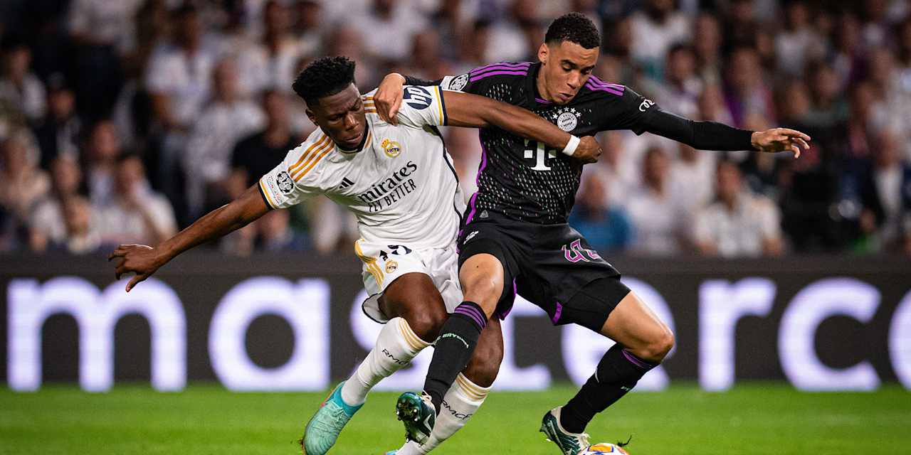 Spielszene des Champions League-Duells Real Madrid gegen FC Bayern