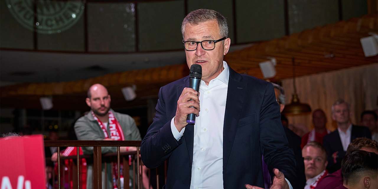 Jan-Christian Dreesen banquete FC Bayern partido Champions League contra Real Madrid