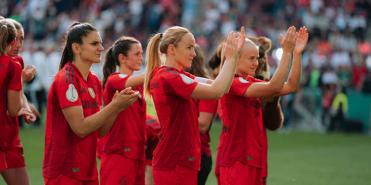 Giulia Gwinn nach dem Spiel bei Bayer 04 Leverkusen