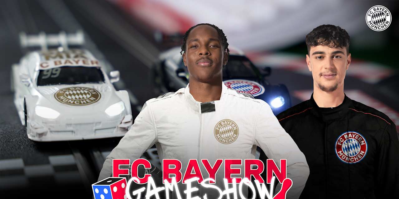 FC Bayern Gameshow with Mathys Tel and Aleksandar Pavlovic