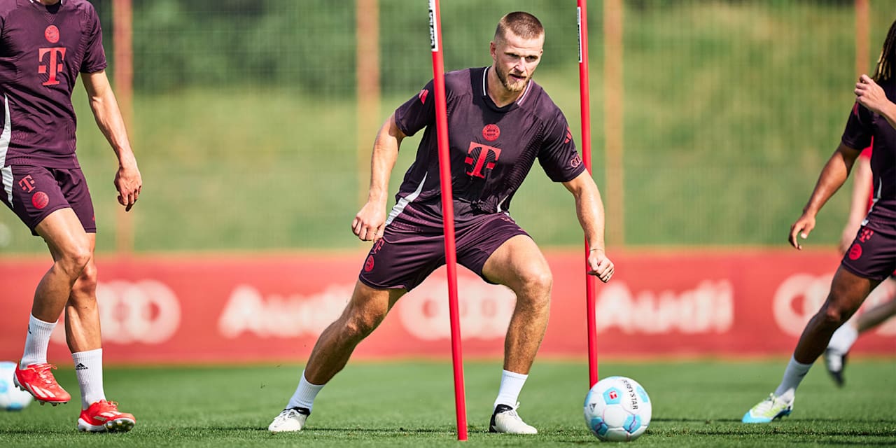 Eric Dier im Training an der Säbener Straße