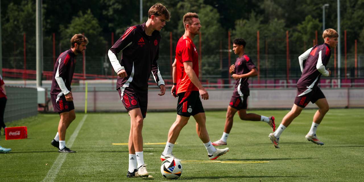 Training der FC Bayern Amateure.