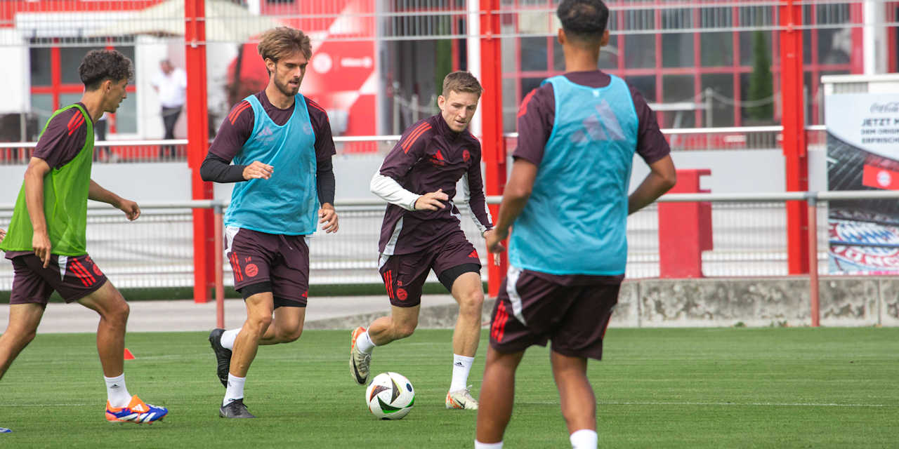 Training der FC Bayern Amateure.