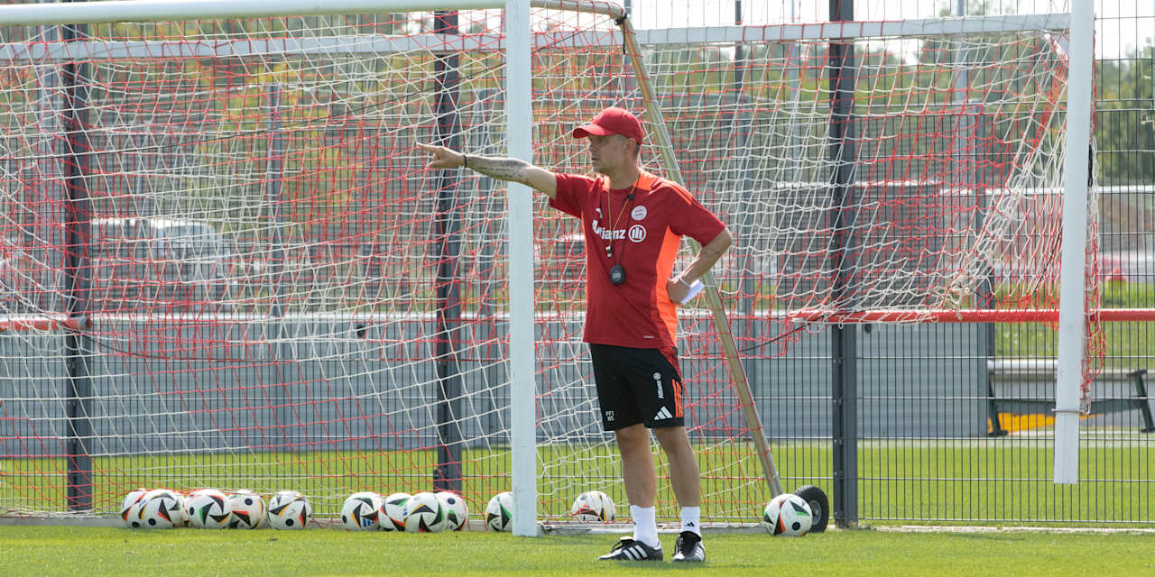Alexander Straus während des Trainings