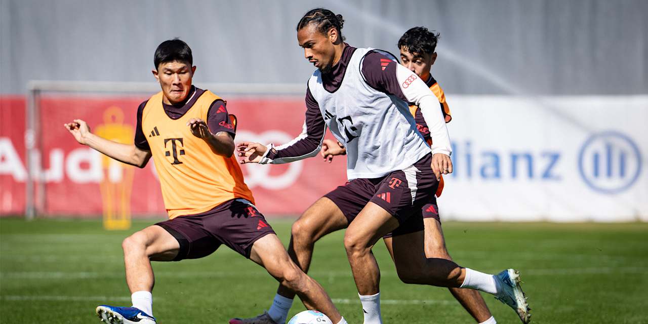 Das Training des FC Bayern vor dem Auswärtsspiel beim SV Werder Bremen