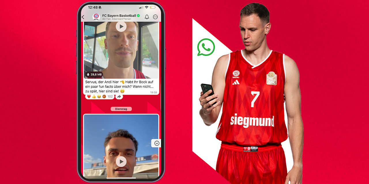 Der FCBB WhatsApp-Channel