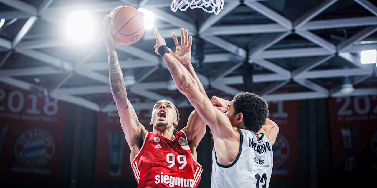Die Bayern um Oscar da Silva wollen in Göttingen den dritten BBL-Sieg der Saison.