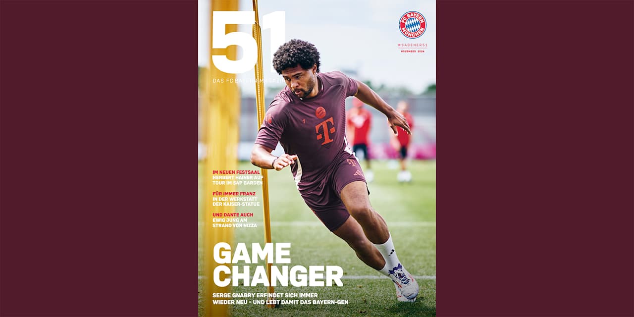 Cover des FC Bayern Magazin 51 November 2024
