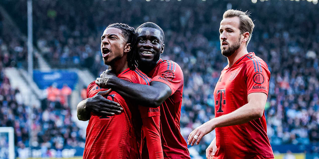Spielszene aus der Partie VfL Bochum - FC Bayern