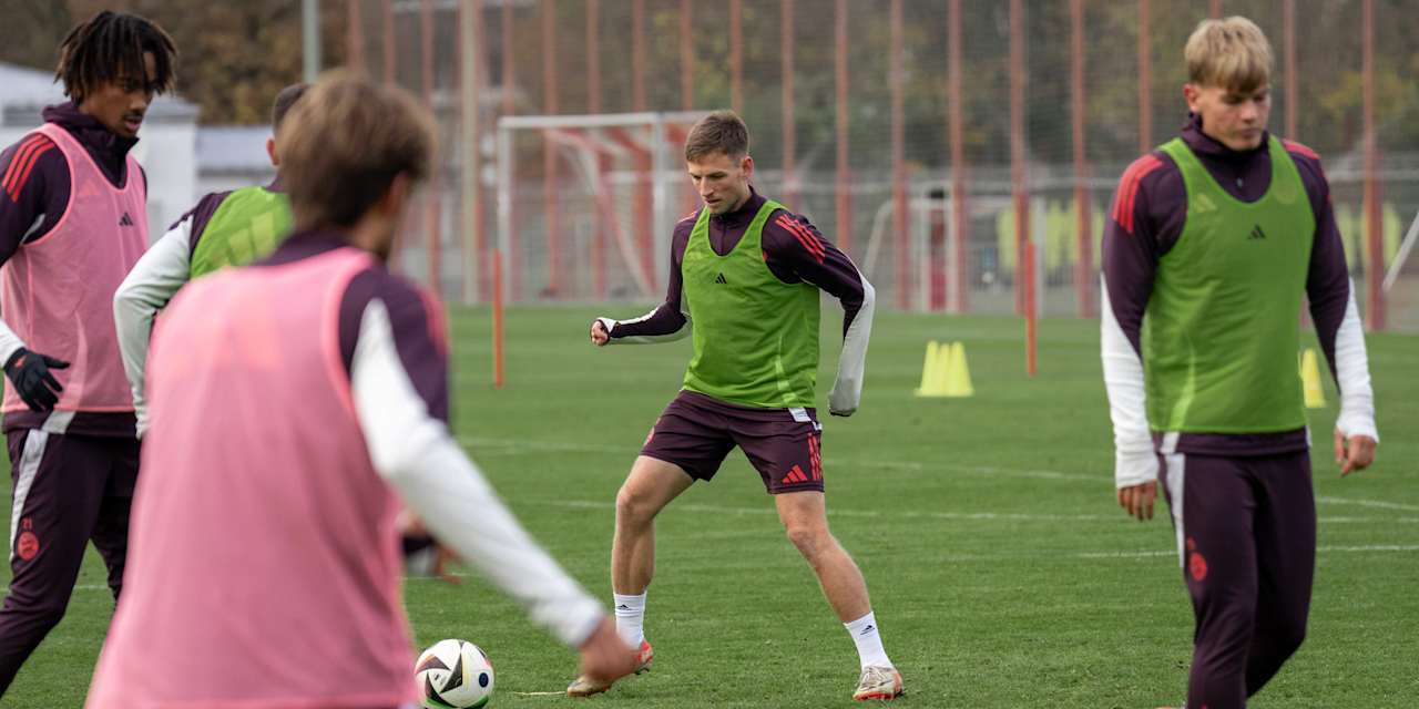 Timo Kern im Training vor dem Regionalliga-Spiel gegen den 1. FC Nuernberg II