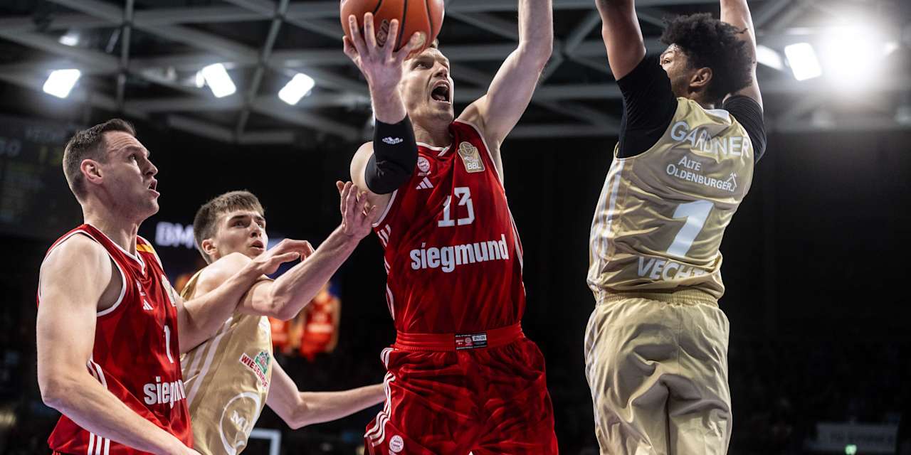 Die Bayern-Basketballer haben gegen Vechta ihre erste Heimniederlage kassiert.