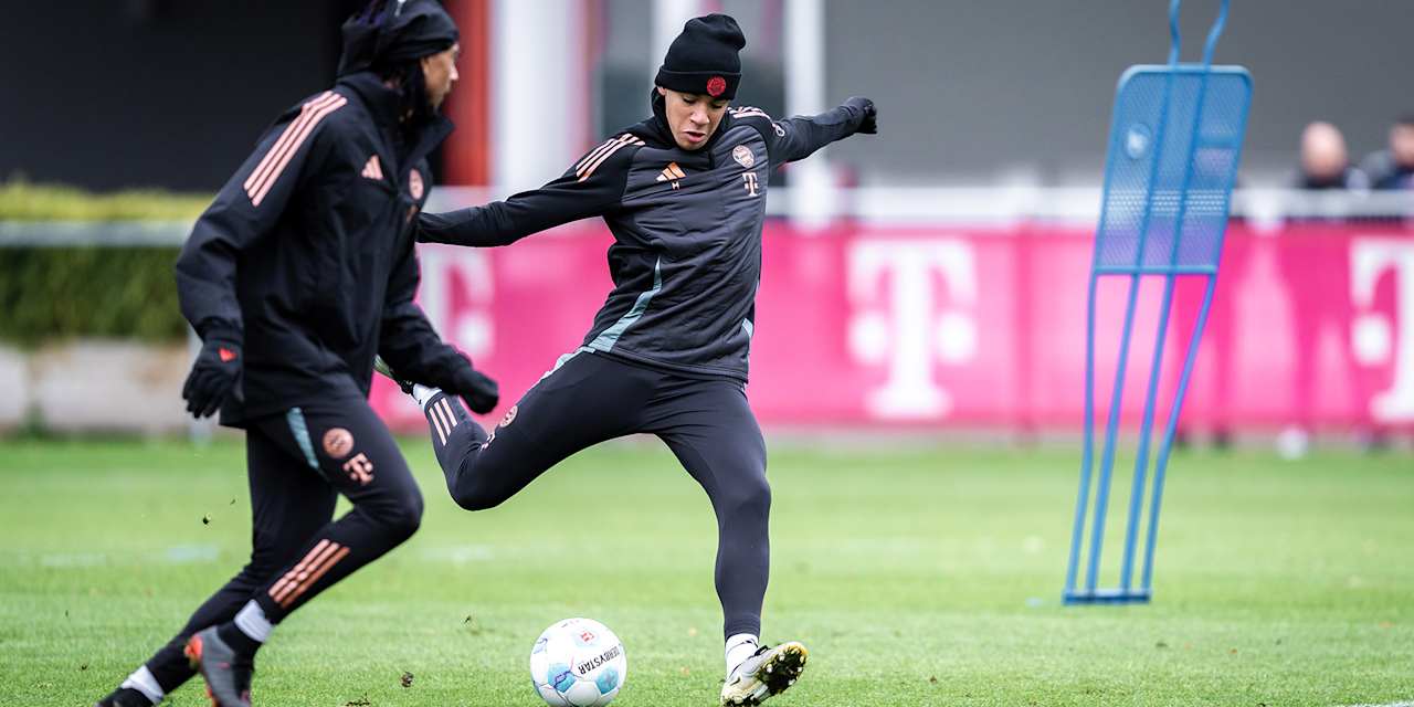Jamal Musiala entrenamiento