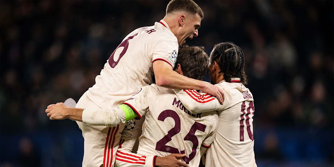 Szene aus dem Spiel zwischen FC Bayern und Shakhtar Donetsk