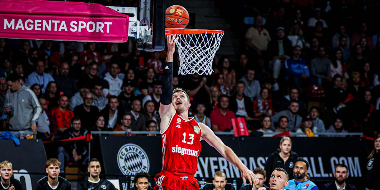 FC Bayern Basketball Kapitän Andi Obst fordert seine Mannschaft auf gegen Heidelberg Charakter zu zeigen.