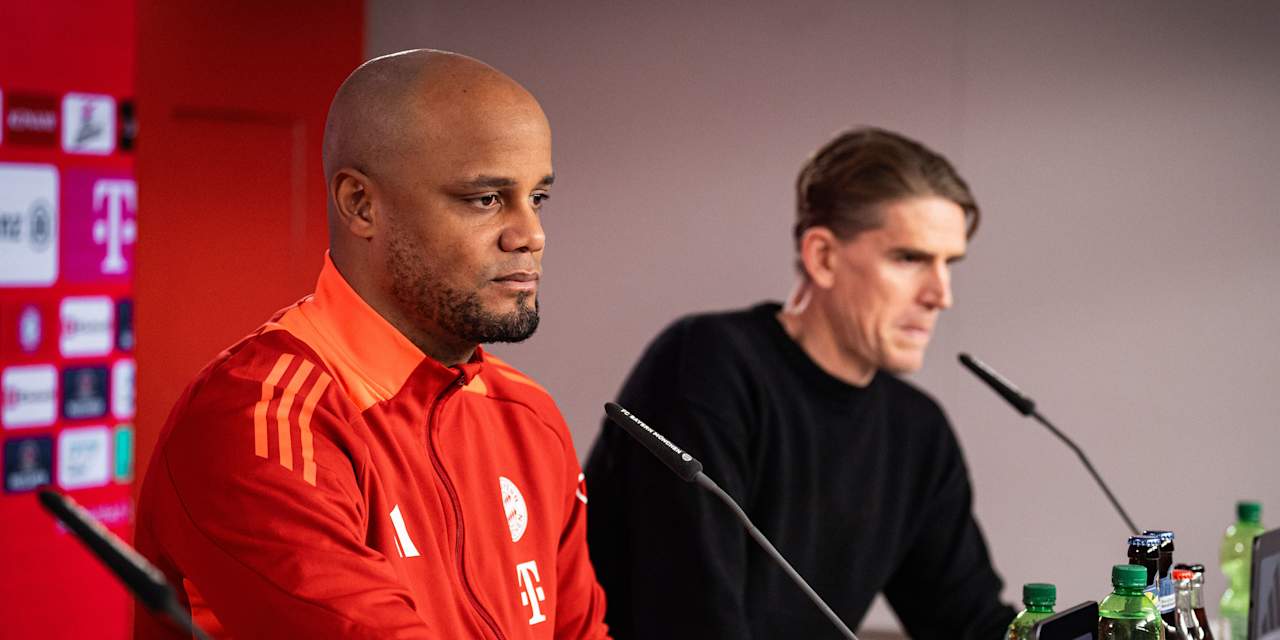 Vincent Kompany Christoph Freund press conference