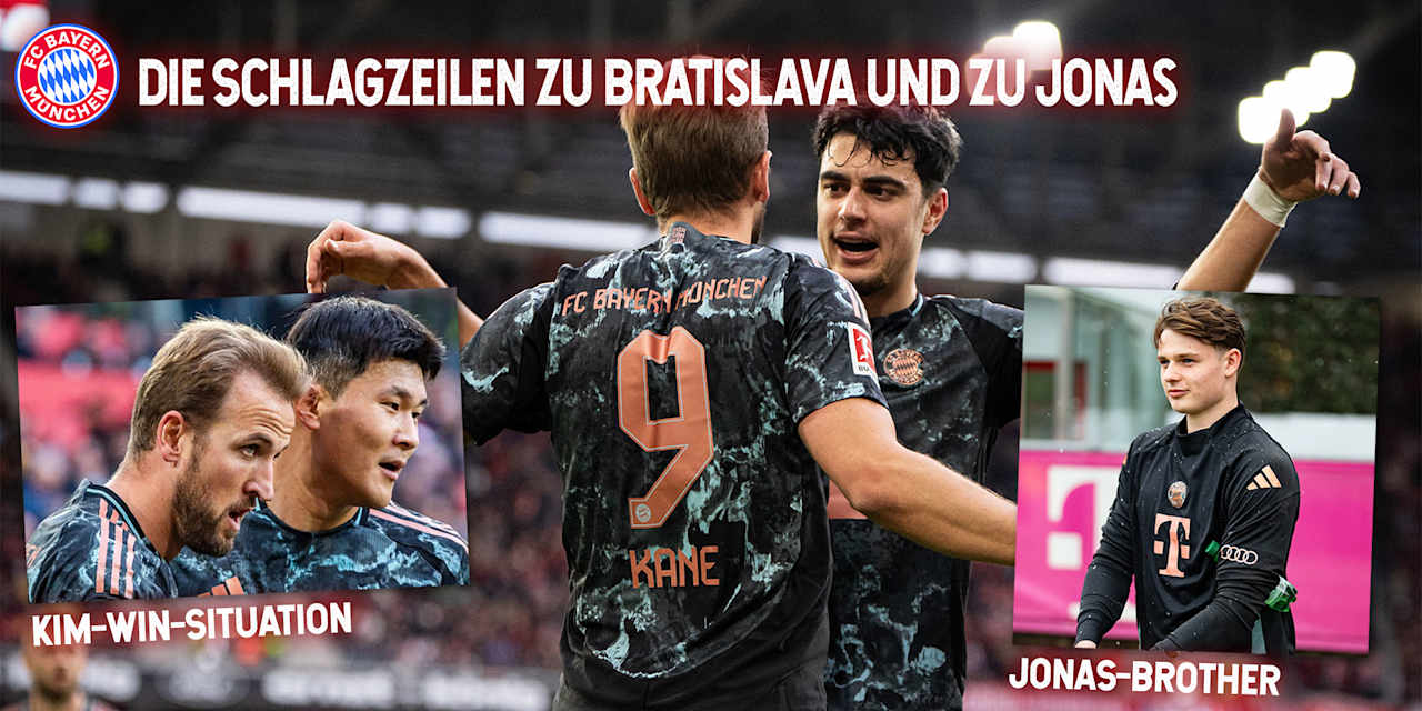 Die FC Bayern-Schlagzeilen vor dem Champions-League-Spiel gegen Slovan Bratislava