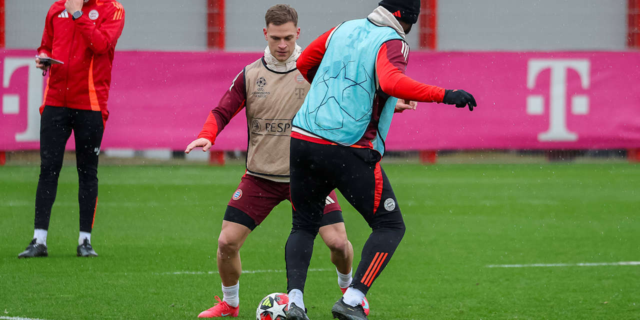 FC Bayern entrenamiento