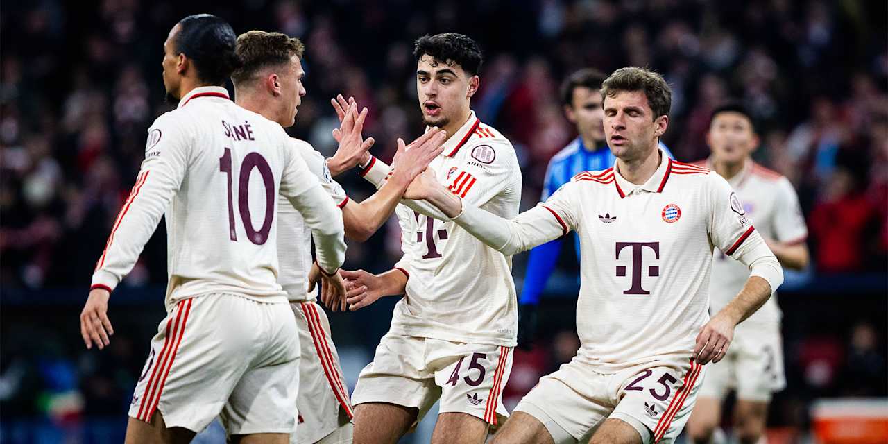 Jugada del partido FC Bayern - ŠK Slovan Bratislava