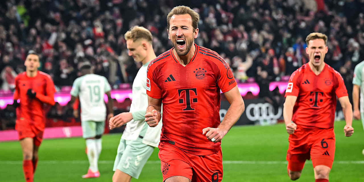 Jugada partido Bundesliga FC Bayern vs. Werder Bremen