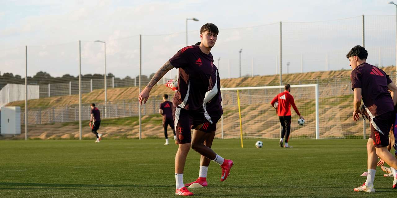 Szene aus dem Training der U19