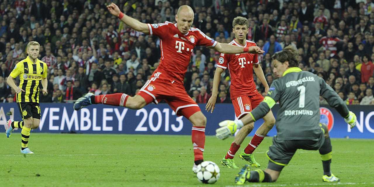 Arjen Robben Champions League finale Borussia Dortmund 2013