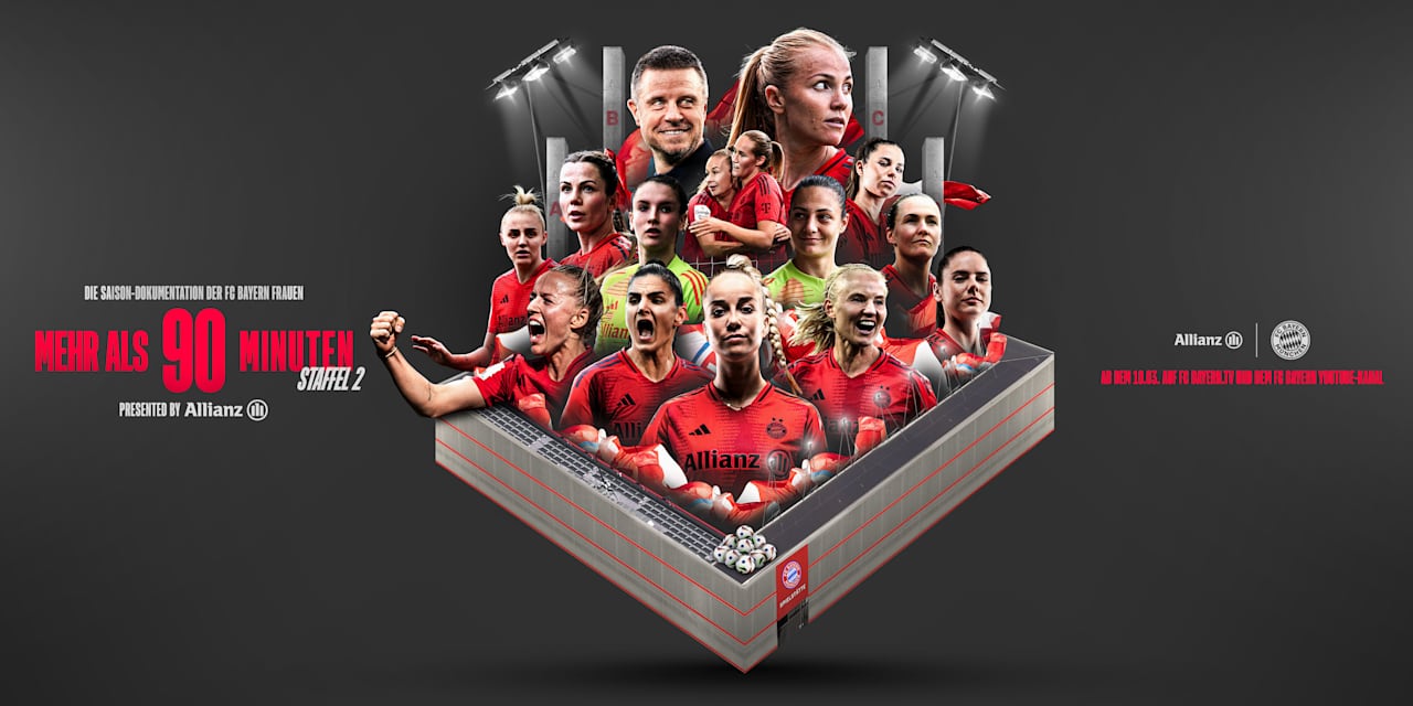 FC Bayern Frauen Dokumentation 90 Minuten Staffel 2