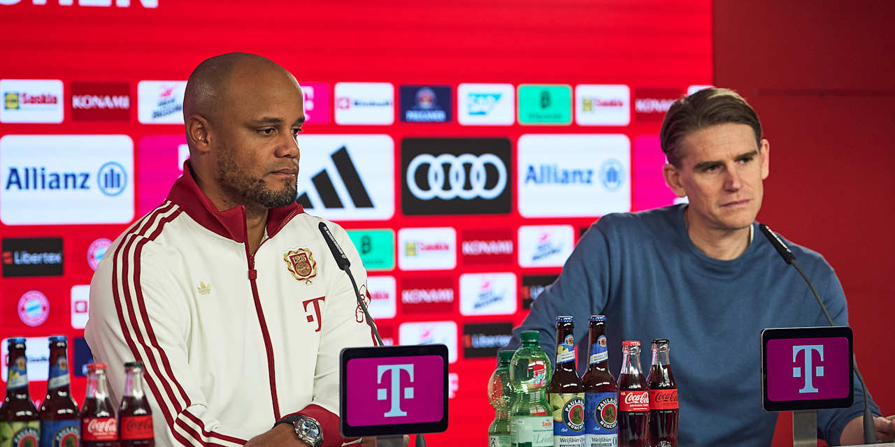 Vincent Kompany Bayern press conference