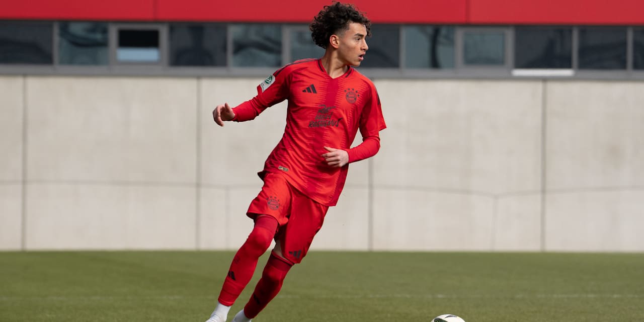 Szene aus dem Spiel der FCB-U17