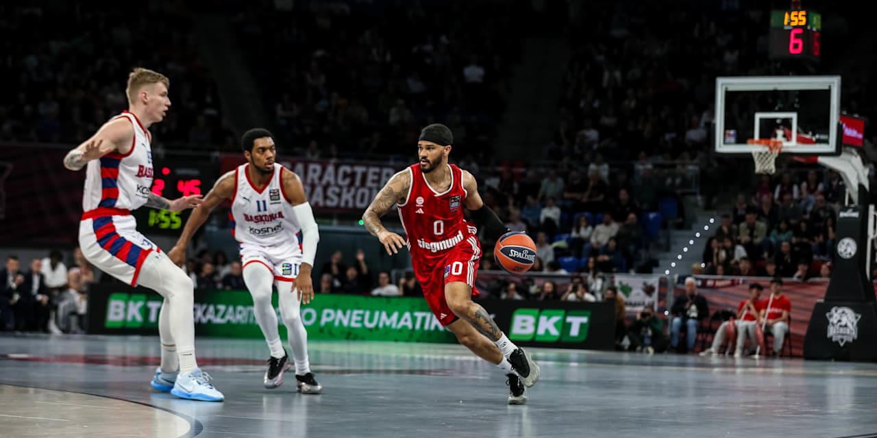 Der FC Bayern Basketball verliert das Auswärtsspiel bei Baskonia