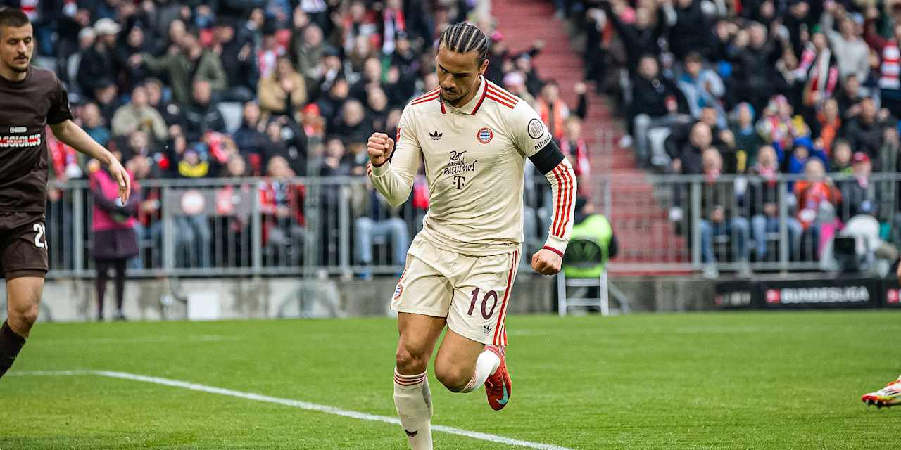 Leroy Sané ist FC Bayern-Spieler des Monats März 2025