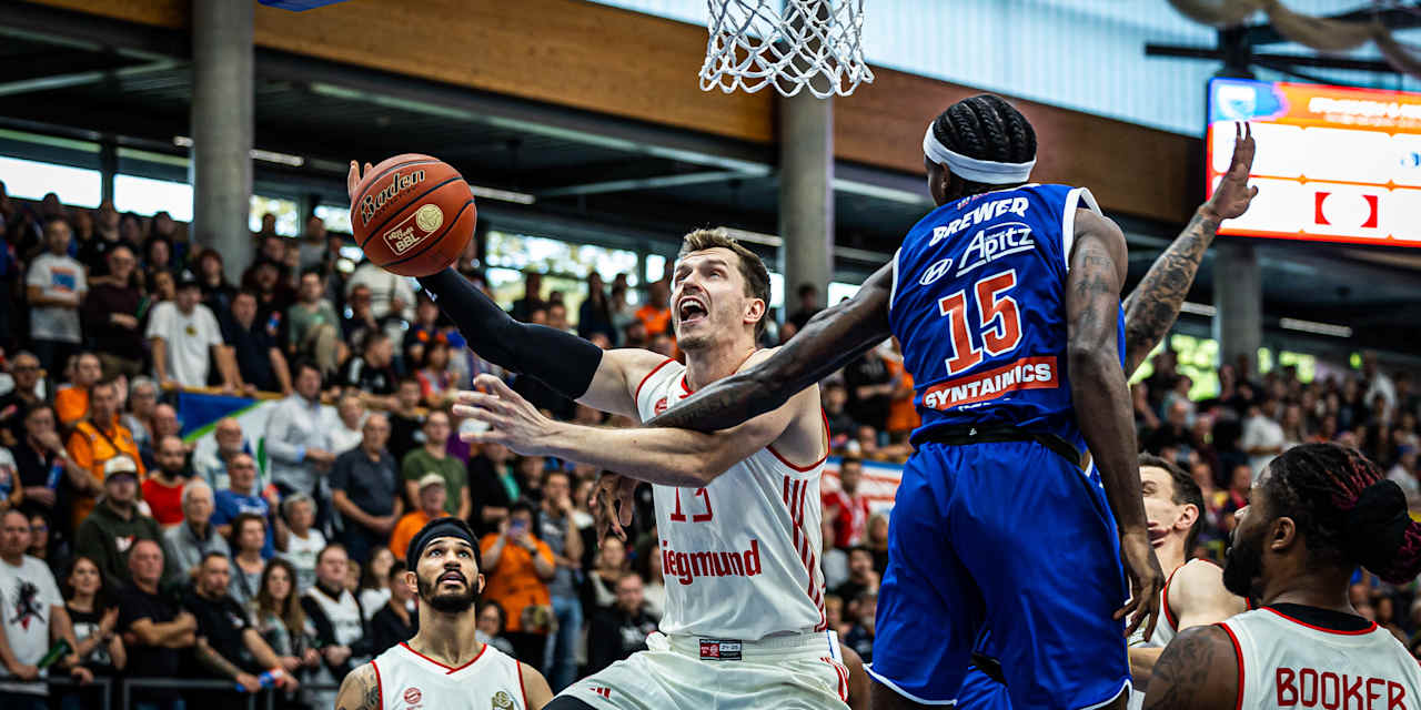Der FC Bayern Basketball empfängt den deutschen Pokalsieger im BMW Park